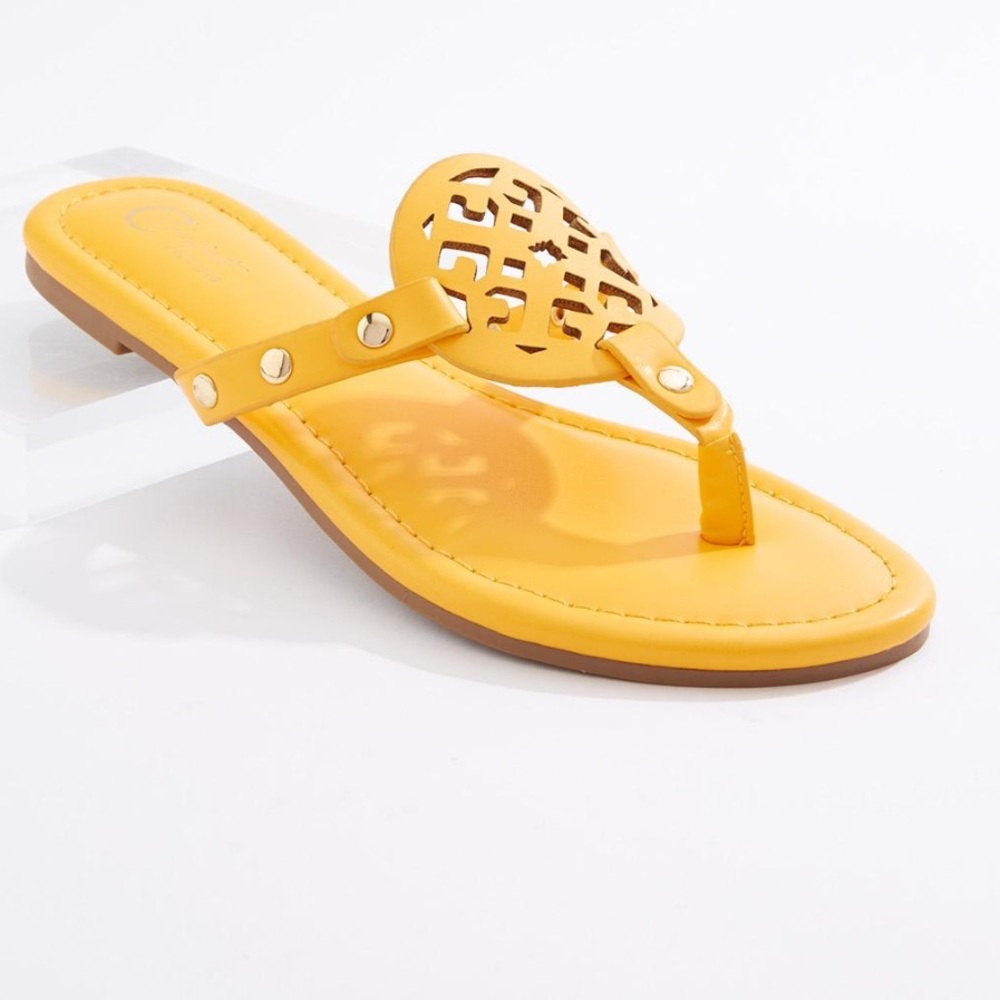 CATO MEDALLION SANDALS
